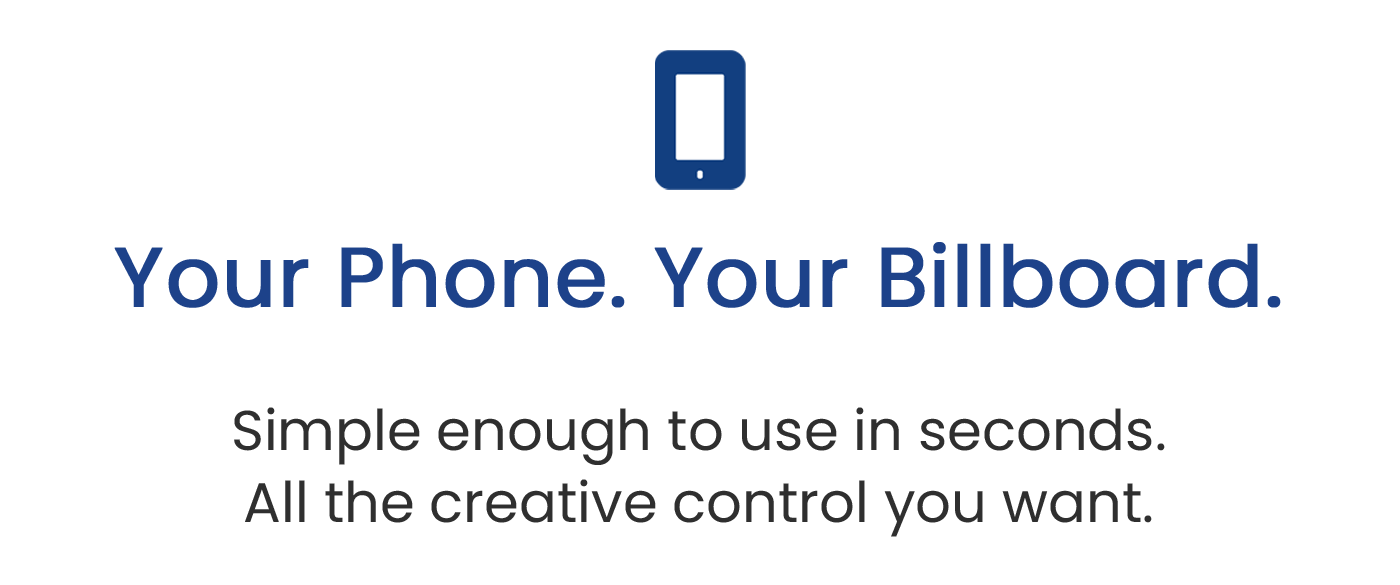 Your Phone Your Billboard, New3 - Mobile